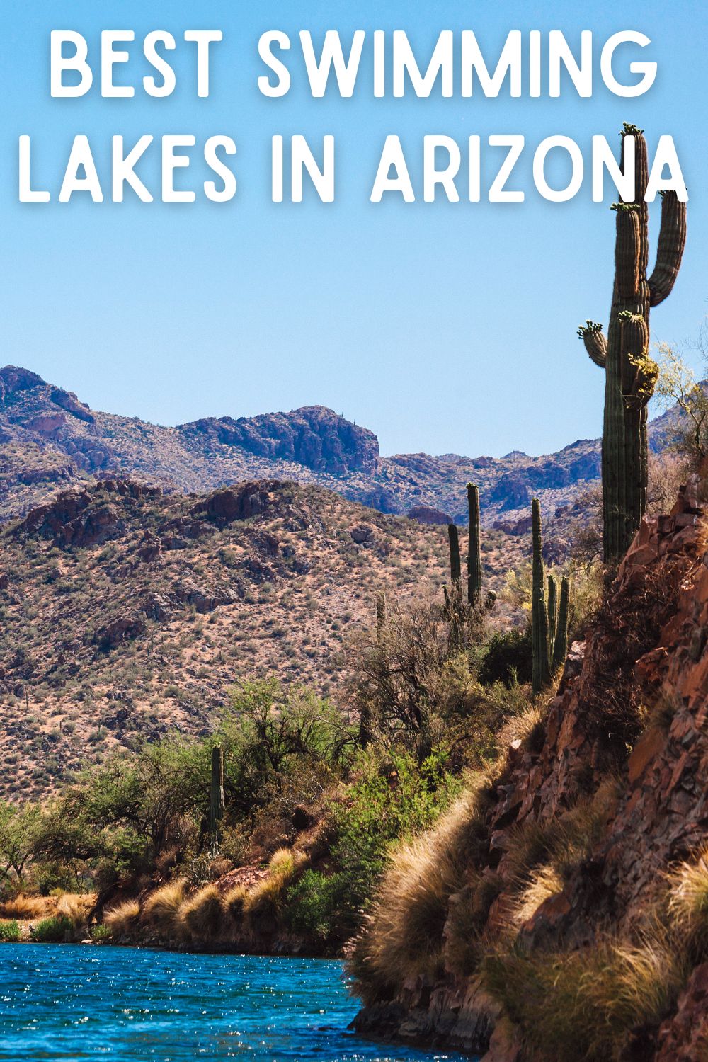 Best swimming lakes in Arizona.