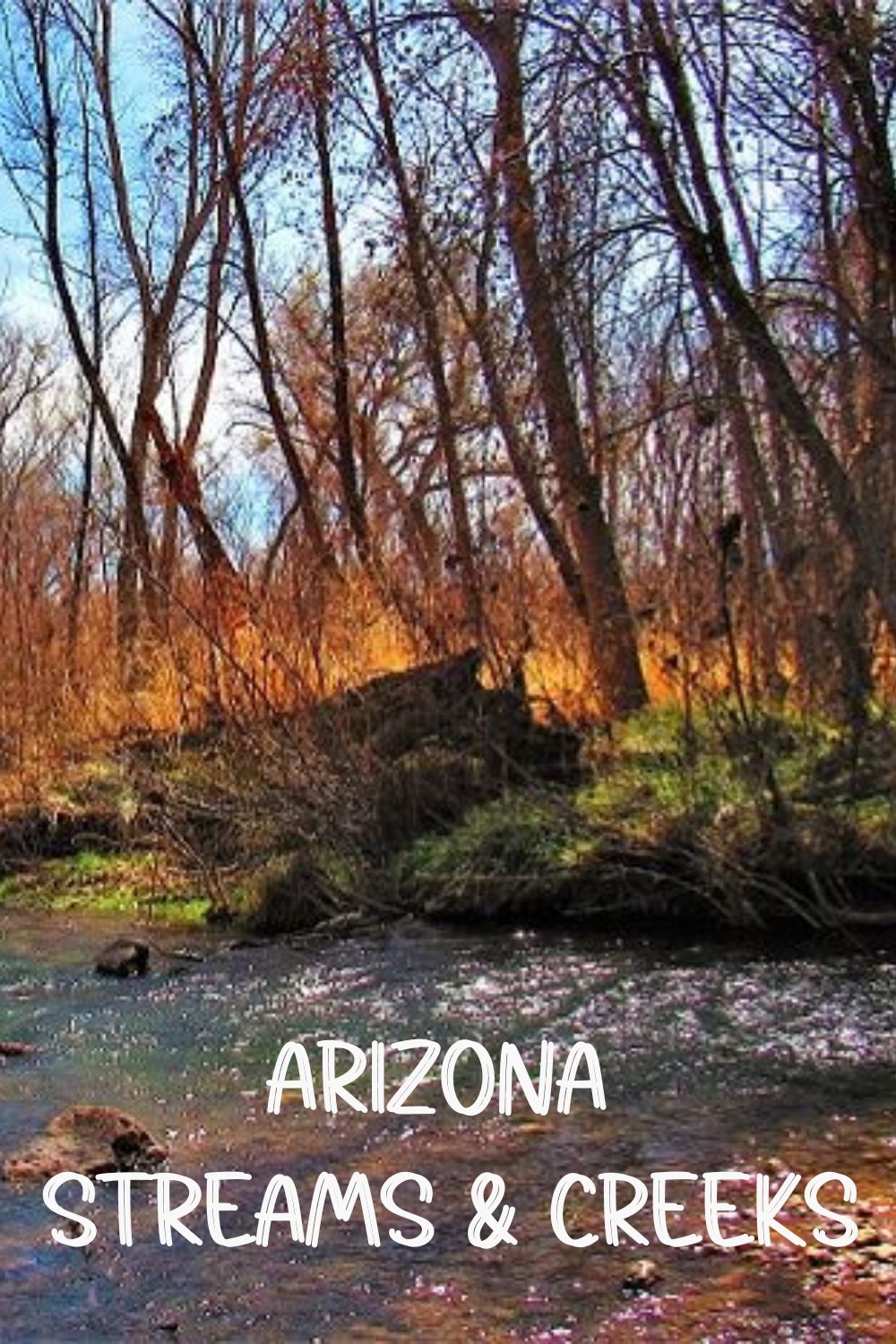 Arizona streams and creeks.