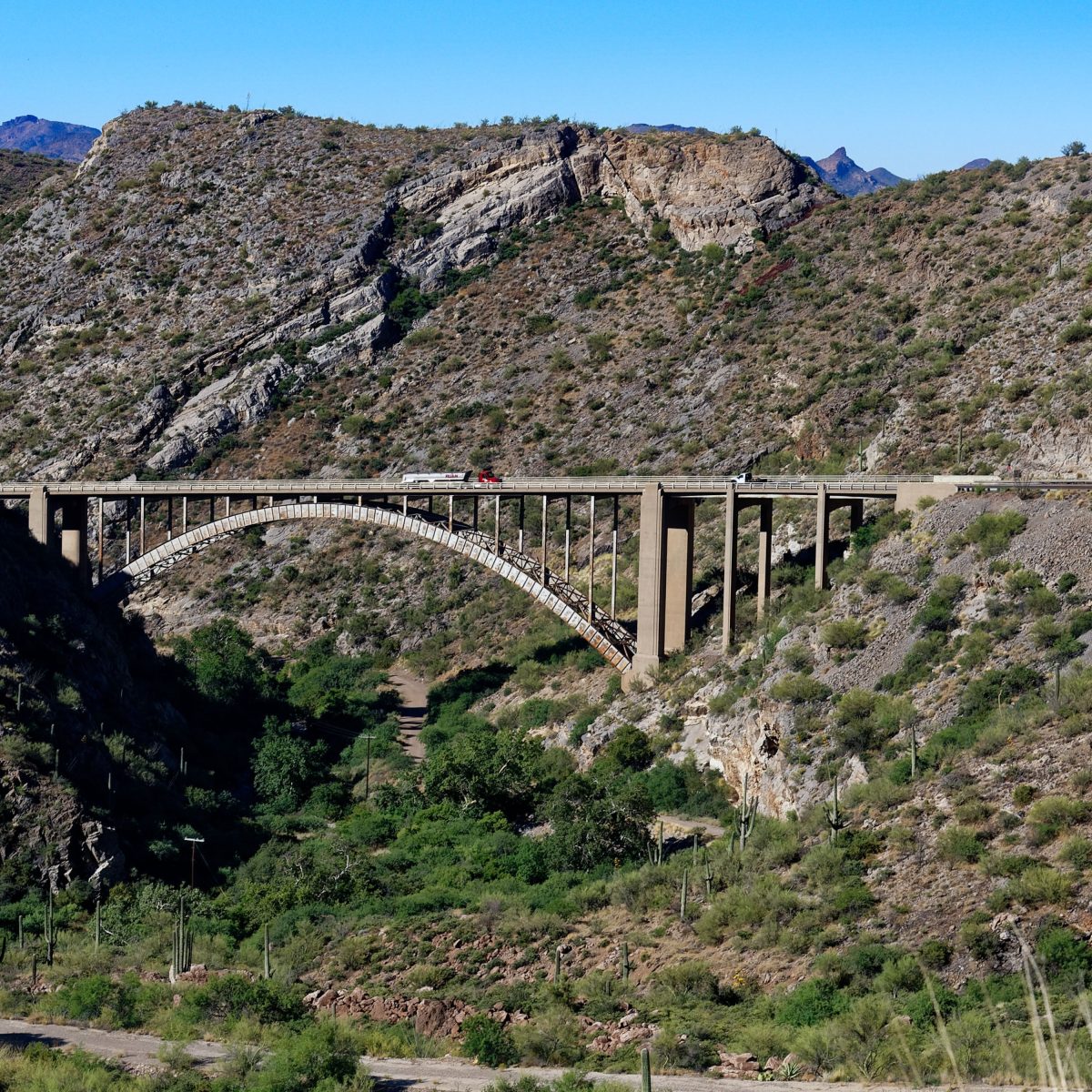 Bridge over pinto creek.